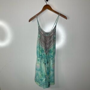Indikah Romper Watercolor Print Size 8